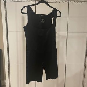 Womens Cacique Shape Size 22/24 Black Body suit Shapewear NWT